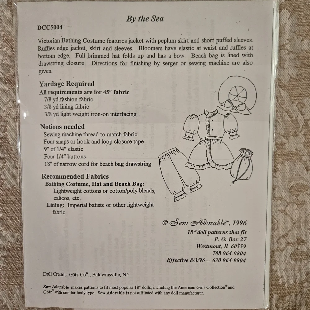 Sewing Patterns Bundle of 4 For 18